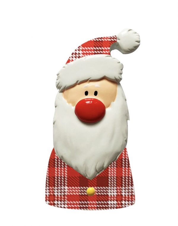 Personalisable Tartan Santa 🛍